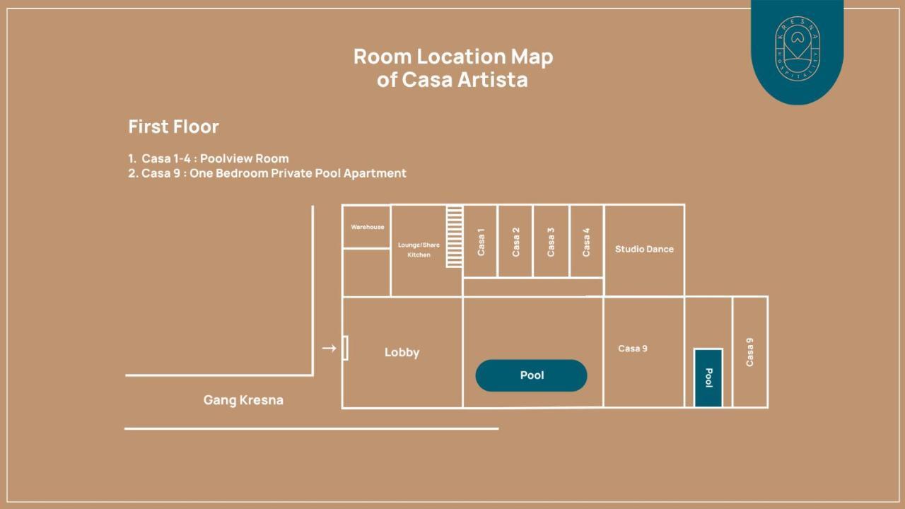 塞米亚克 Casa Artista By Kresna Hospitality酒店 外观 照片